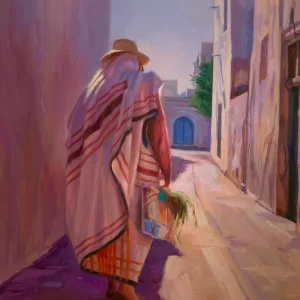 Huile sur toile Djerba 2022 54x73cm