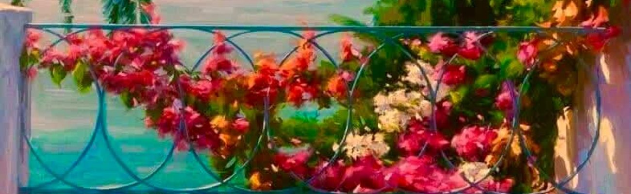 Huile sur toile_Sidi Bou Said Bougarnine_2025_60x81 cm
